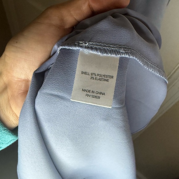 New NWT Camila Coelho Blue halter midi dress size S - Picture 7 of 7